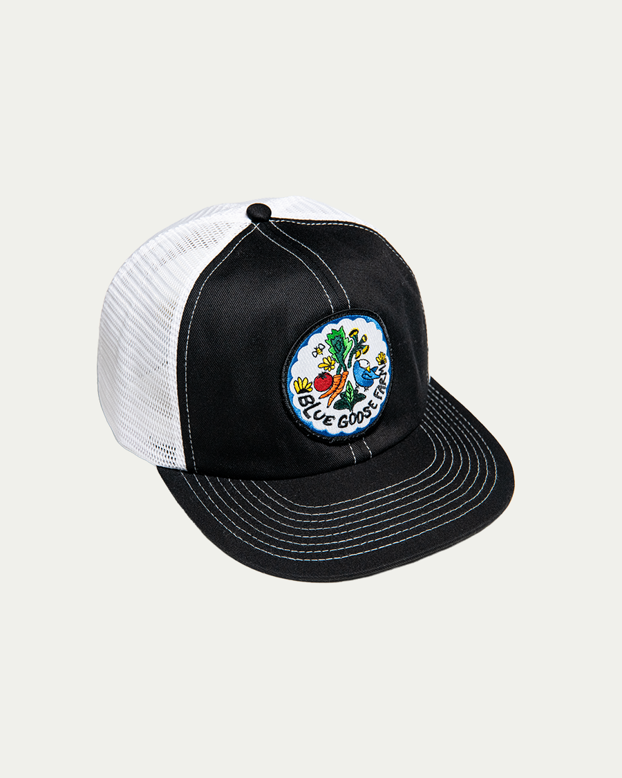 Blue Goose Circle Patch Hat