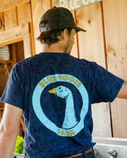 Navy Farm T-Shirt