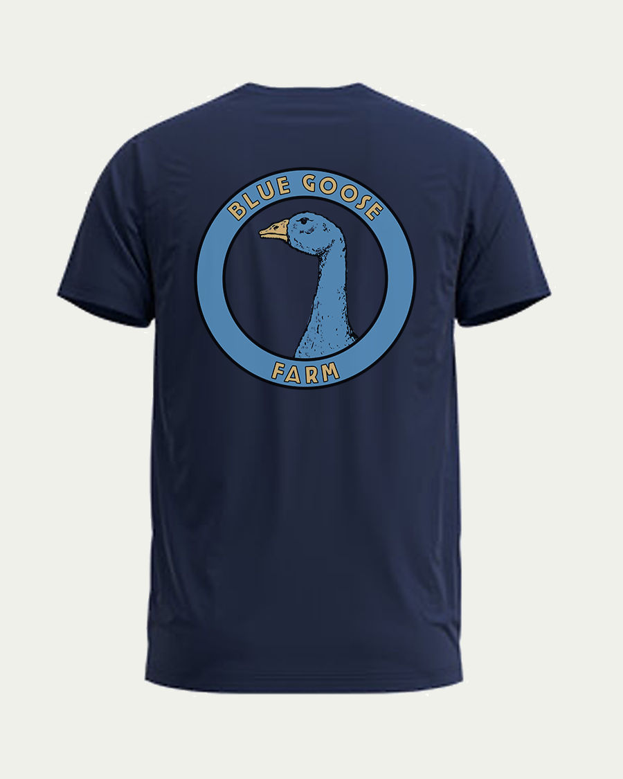 Navy Farm T-Shirt