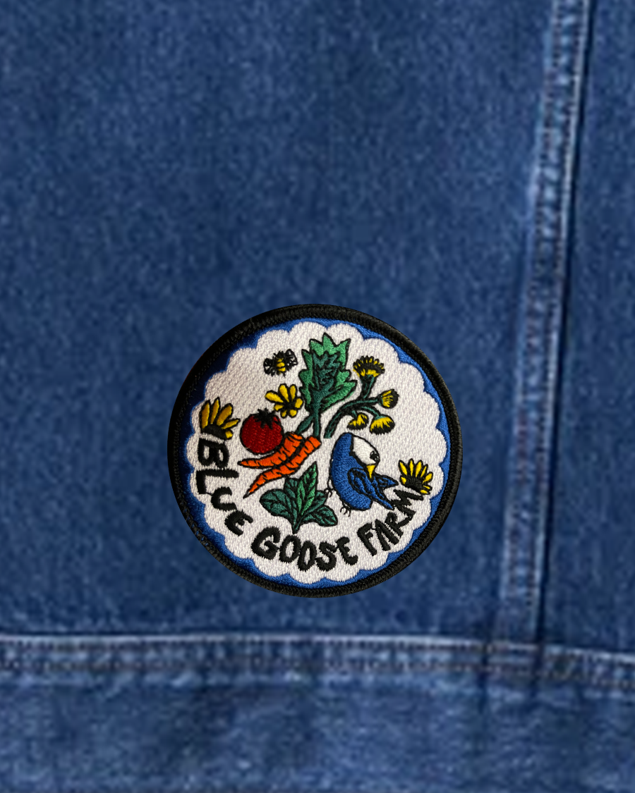 Blue Goose Circle Patch